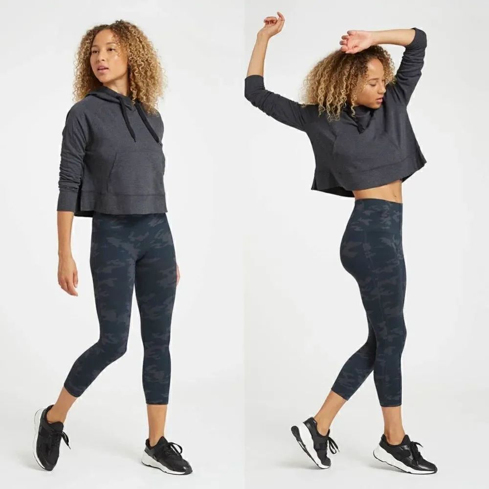 Look at Me Now Seamless Cropped Leggings M